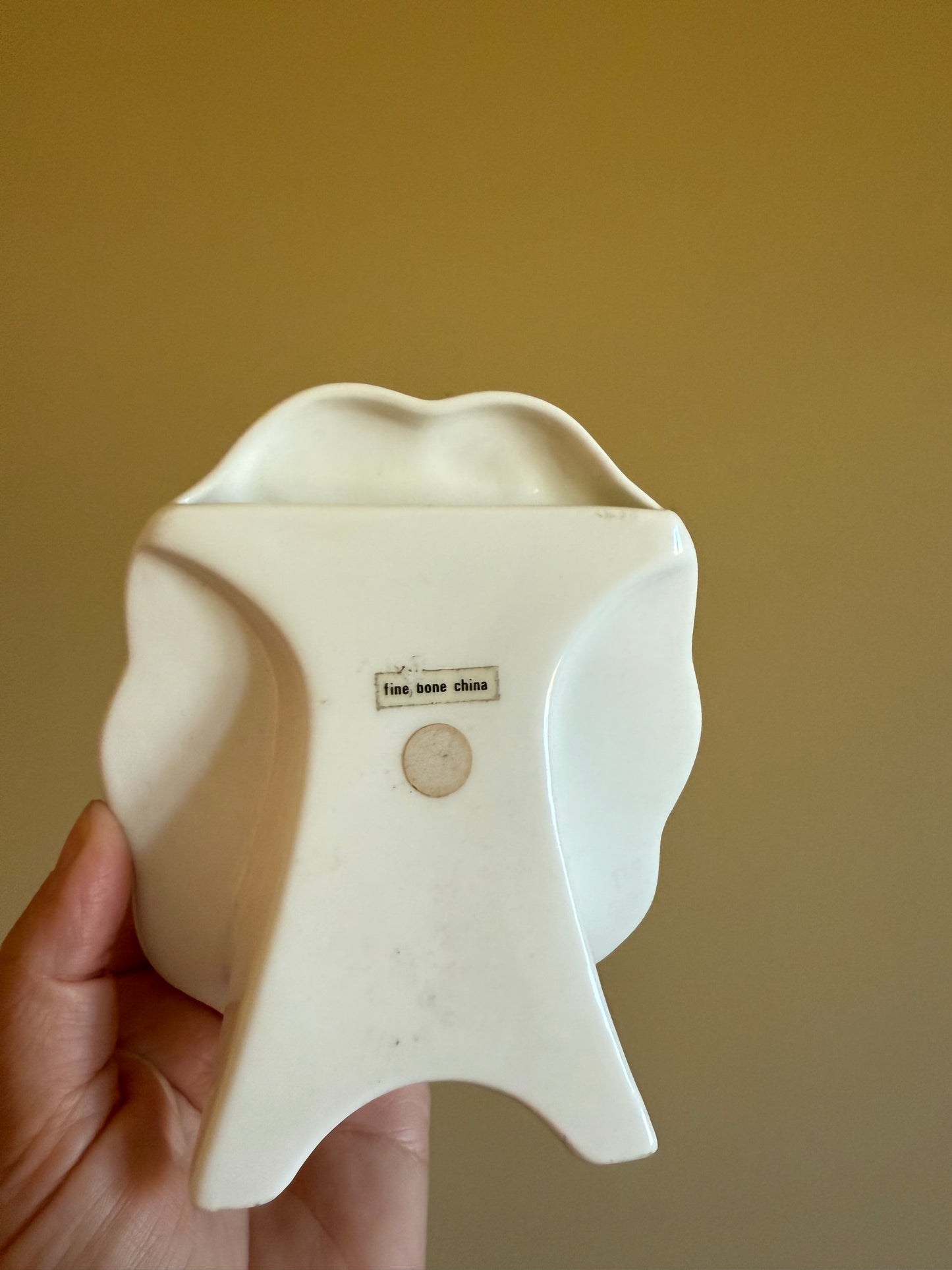 Vintage, fine bone china photo frame.