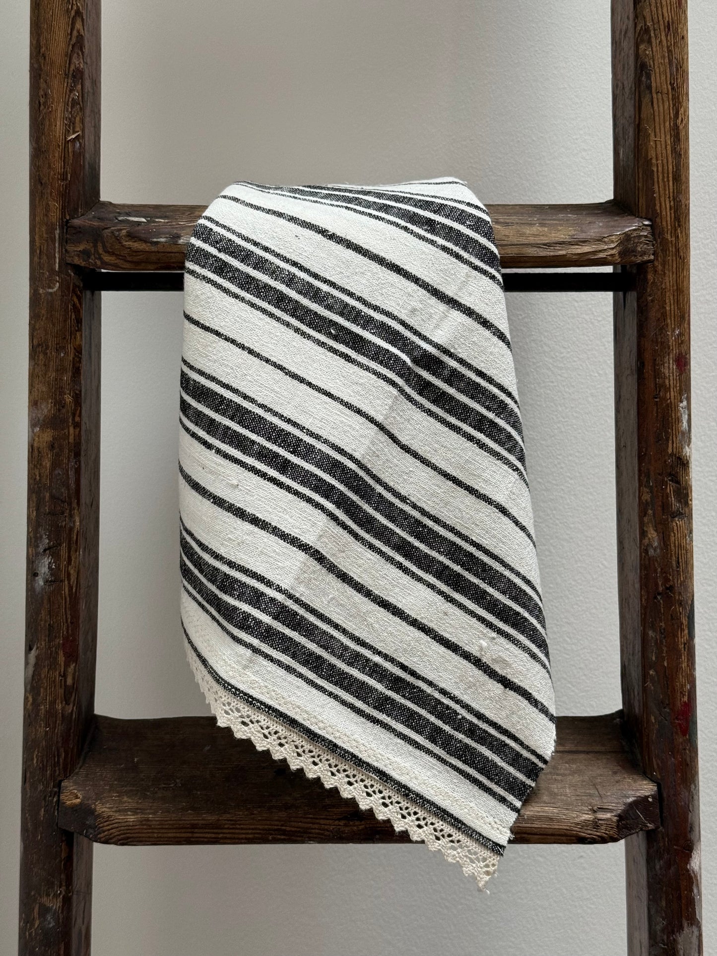 Vintage, handwoven cotton cloth.