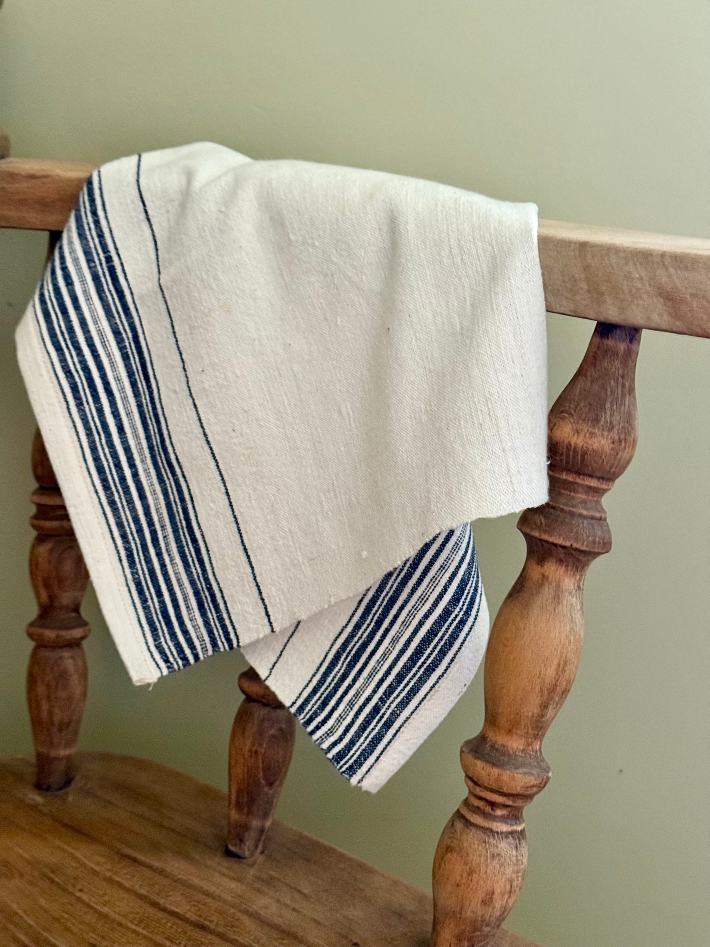 Old European homespun kitchen/ utility cloth