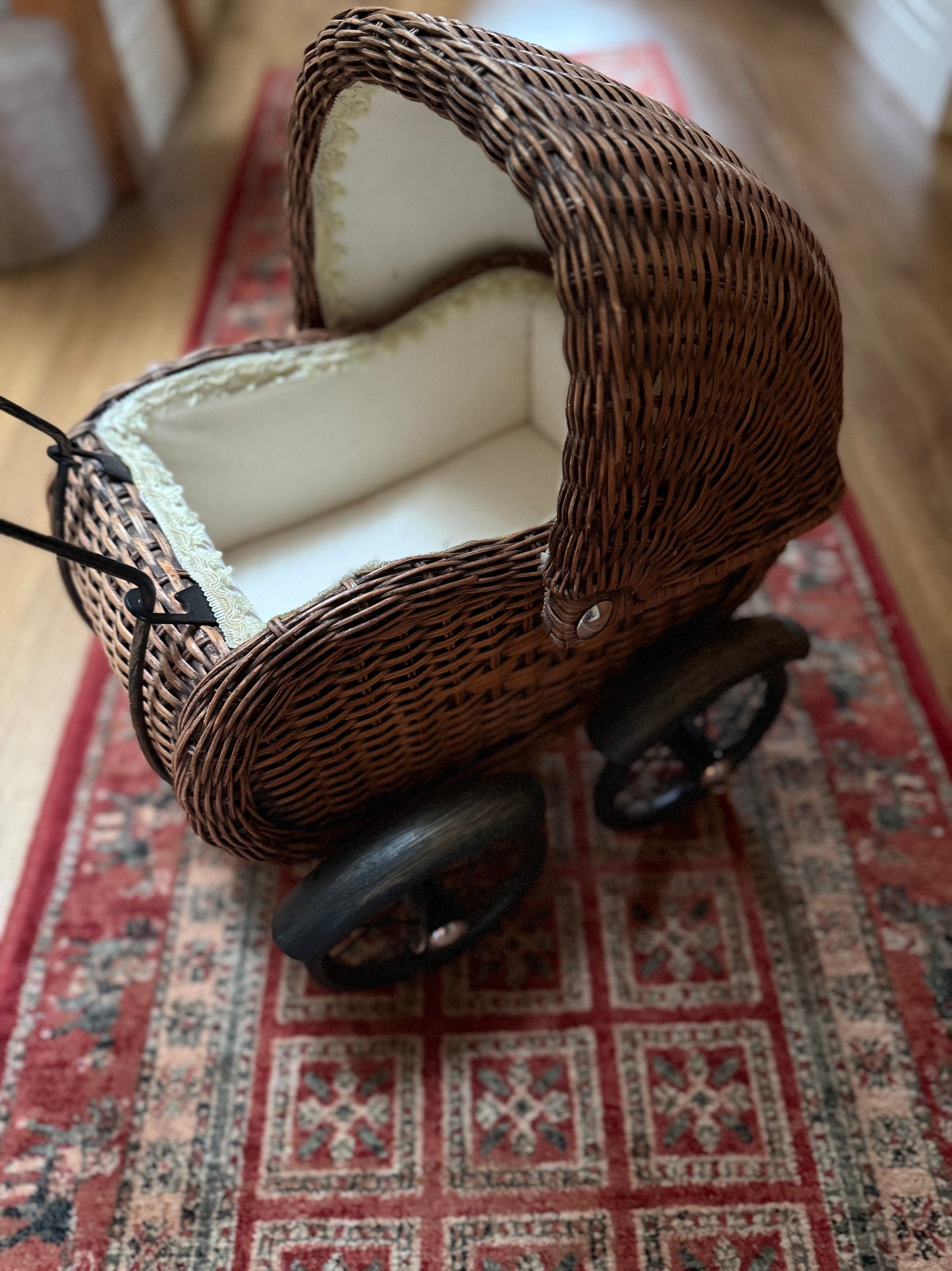 Vintage doll pram.