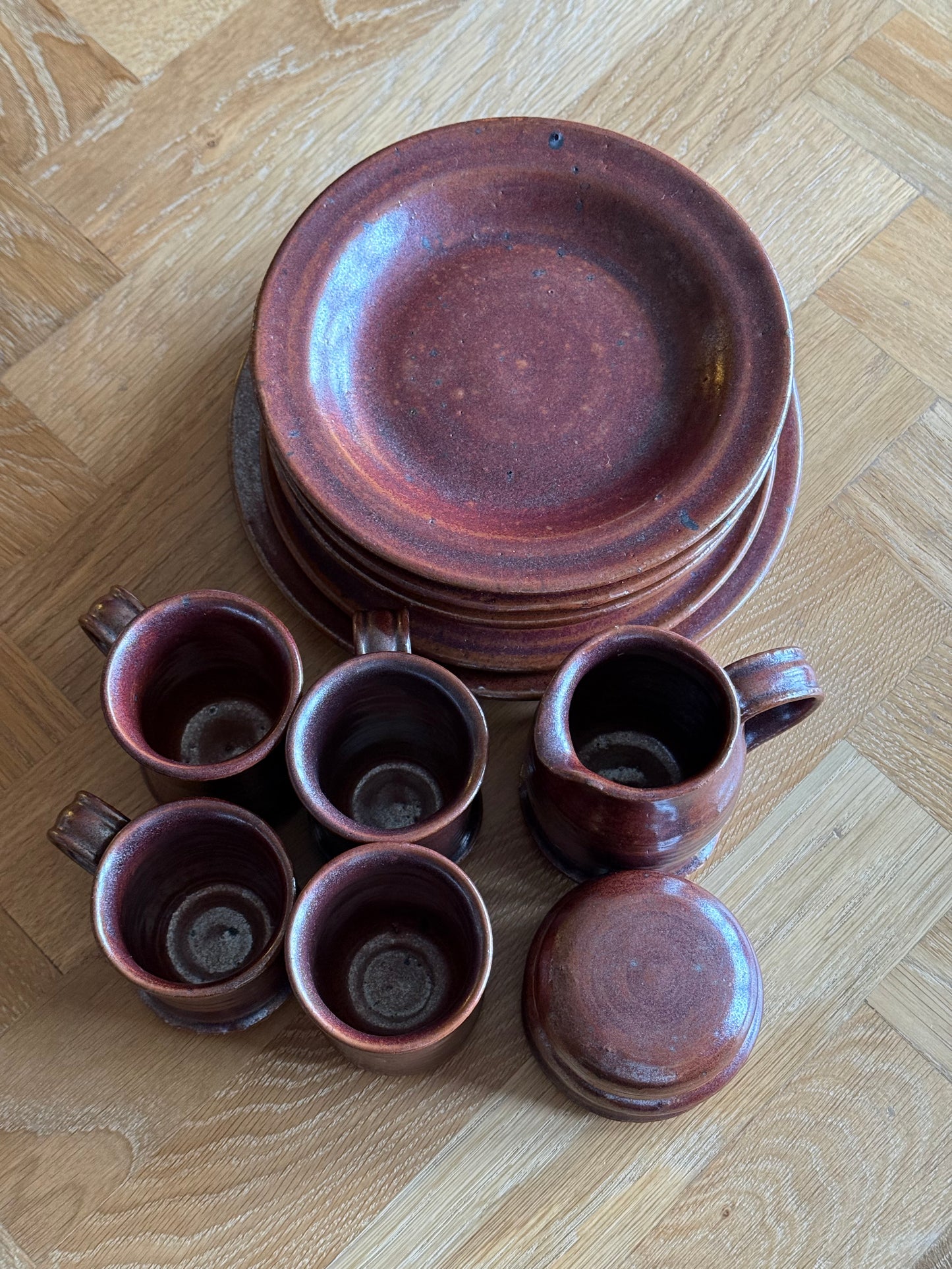 Vintage handmade pottery.