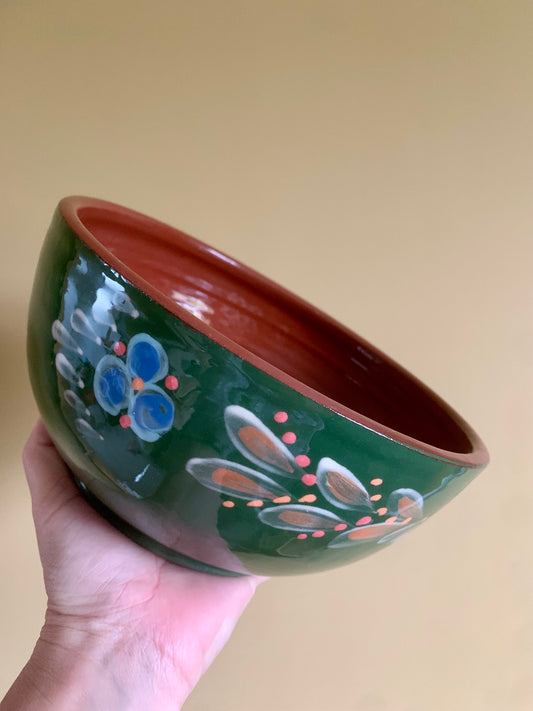 Handmade ceramic bowl.