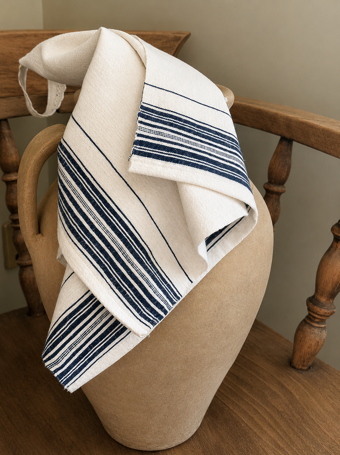 Old European homespun kitchen/ utility cloth