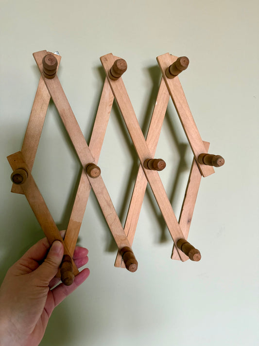 Vintage wooden wall hanger.