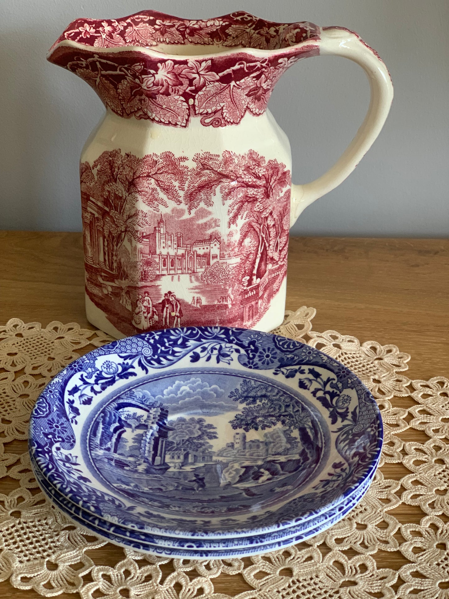 Vintage, Spode set of 3 cups and saucers.