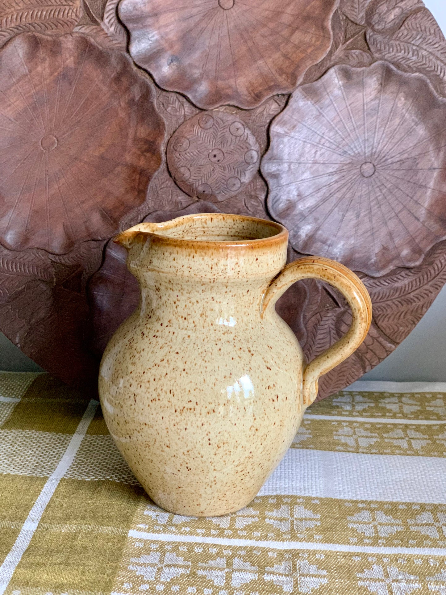 Vintage Grayshott handmade jug / vase.