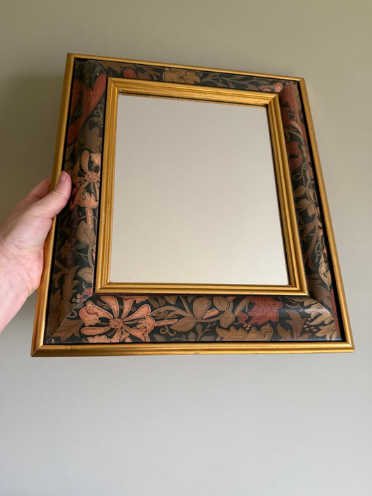Vintage, medium sized mirror.