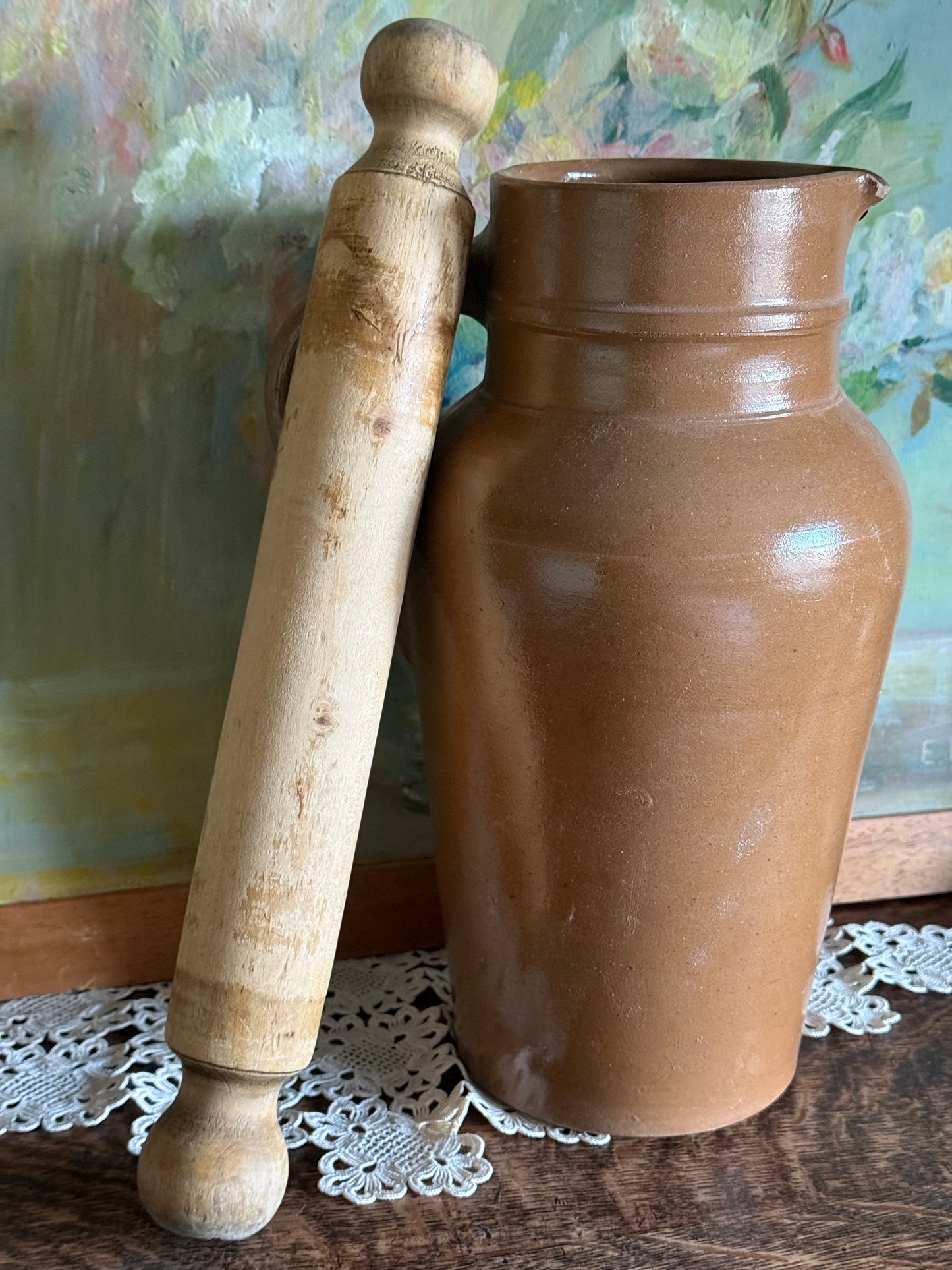 Vintage Wooden Rolling Pin.