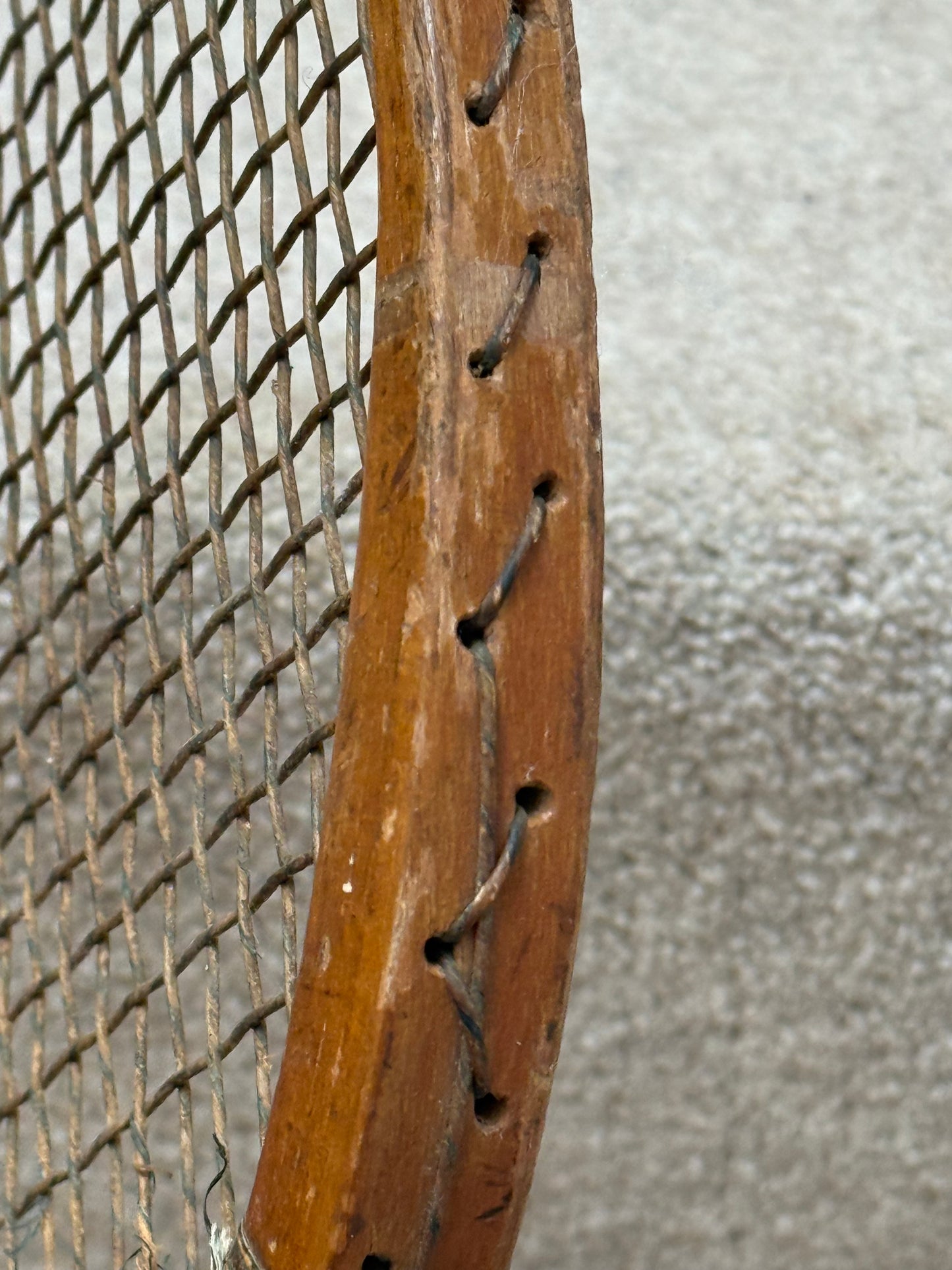 Vintage wooden tennis racket 1940’s - 1960’s