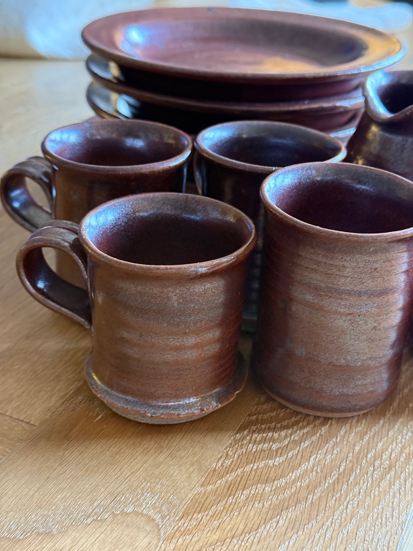 Vintage handmade pottery.