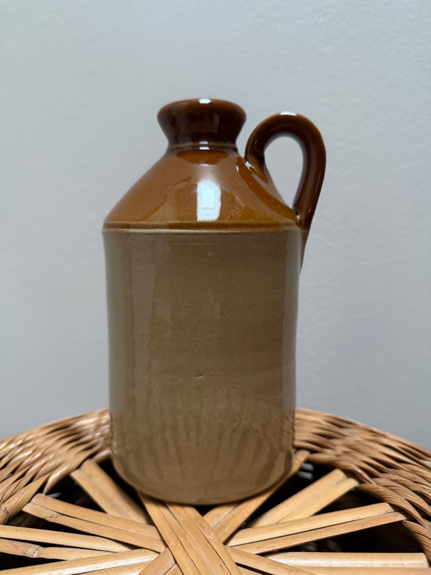 Vintage stoneware bottle.