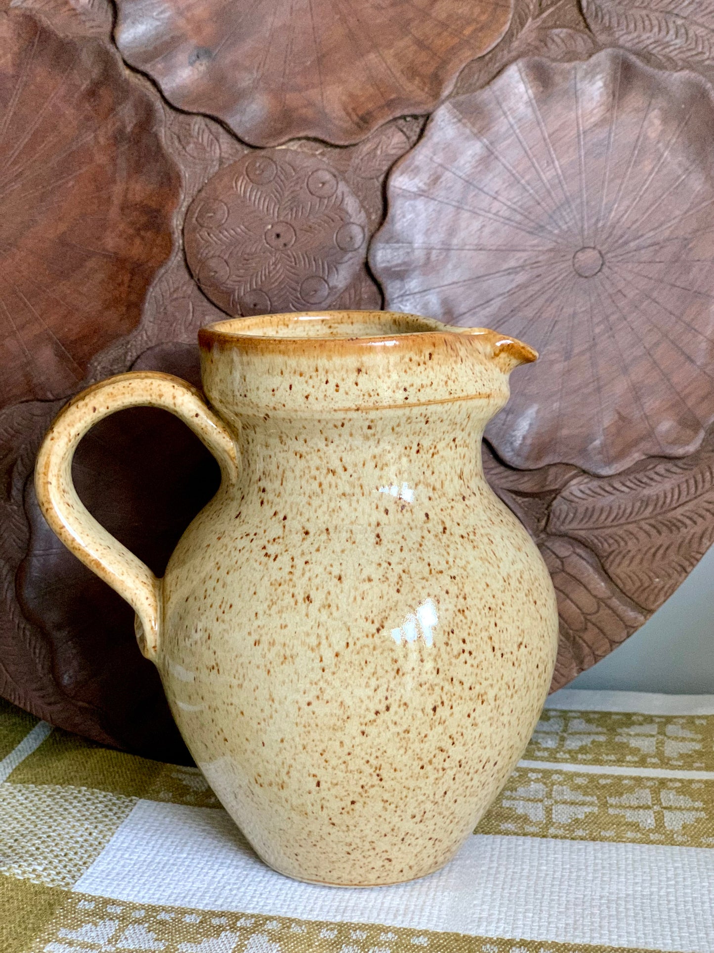 Vintage Grayshott handmade jug / vase.