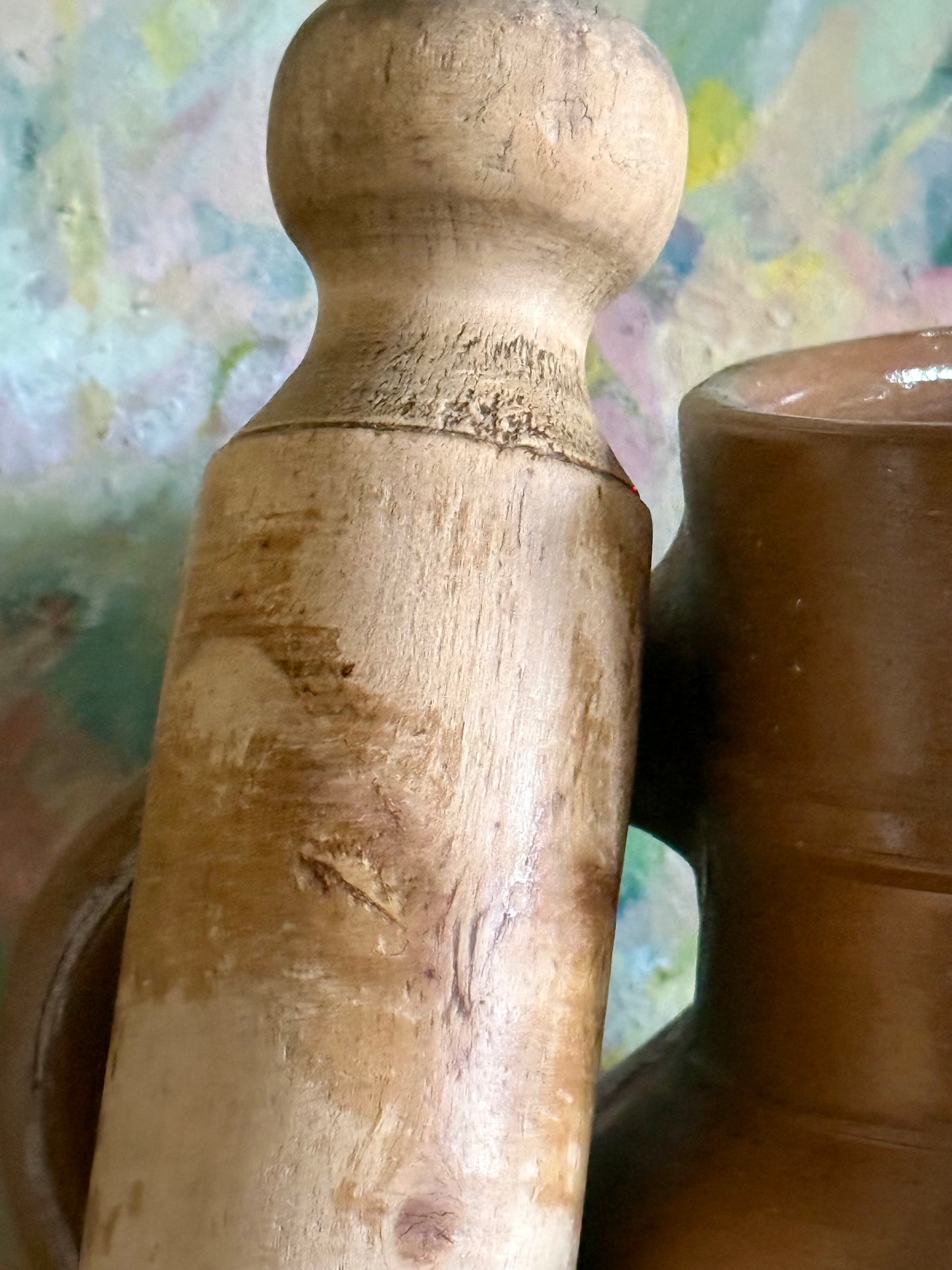 Vintage Wooden Rolling Pin.