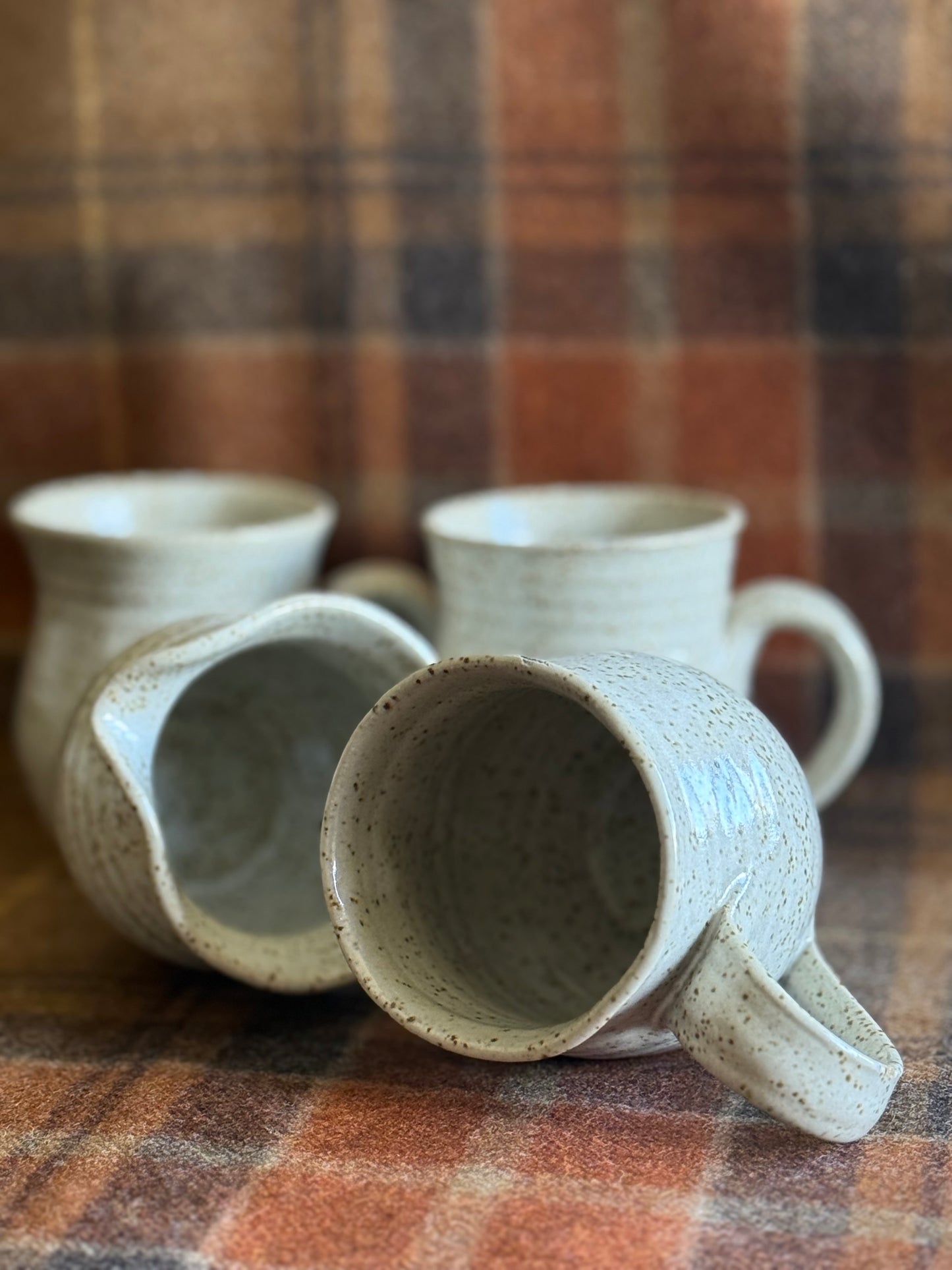 Vintage handmade stoneware set.