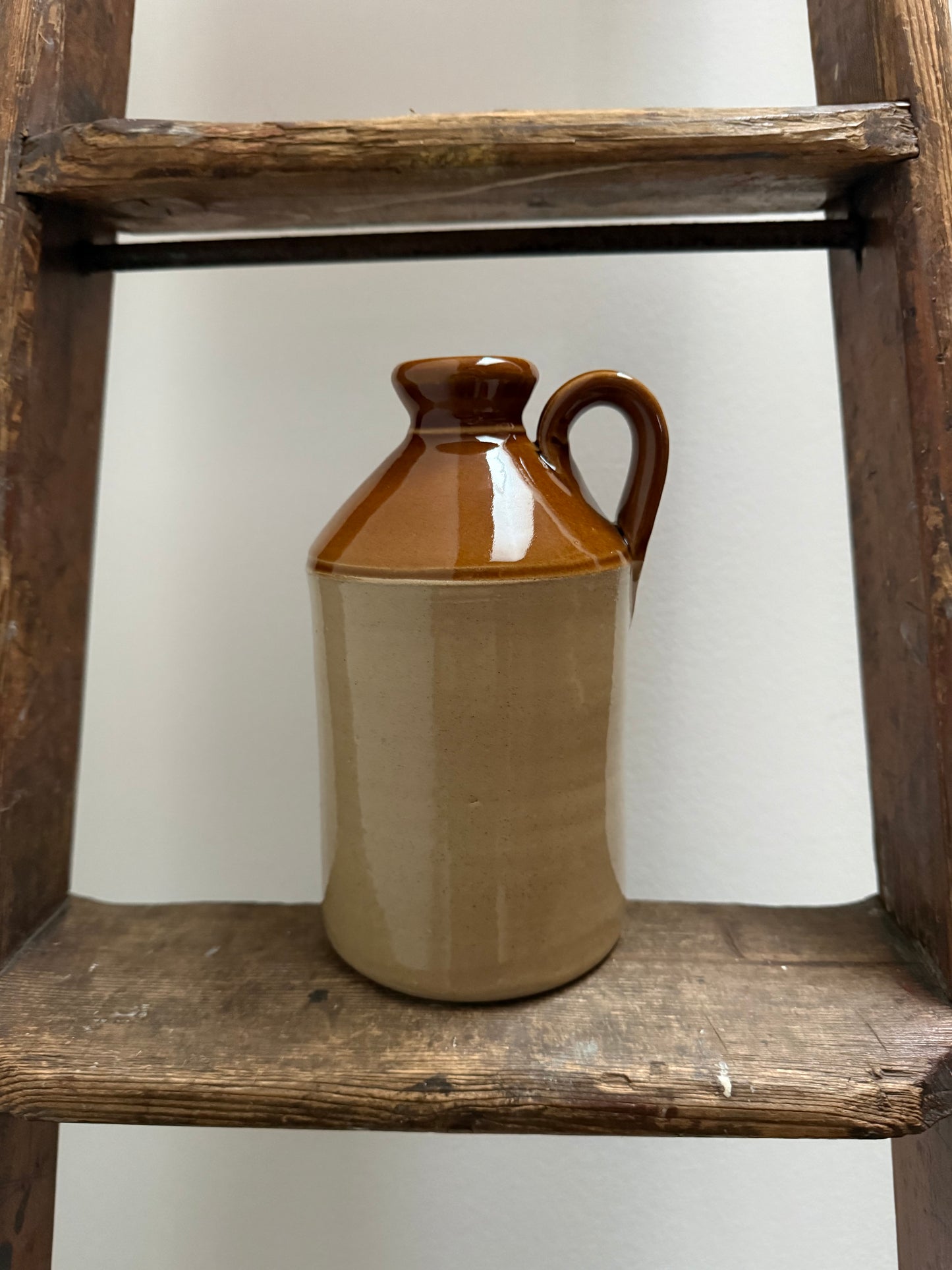 Vintage stoneware bottle.