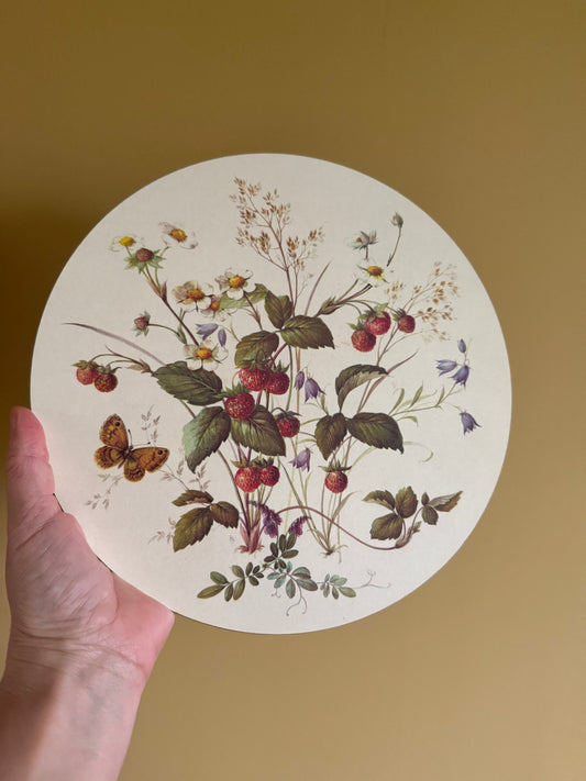 Vintage Pimpernel round placemats Immaculate.