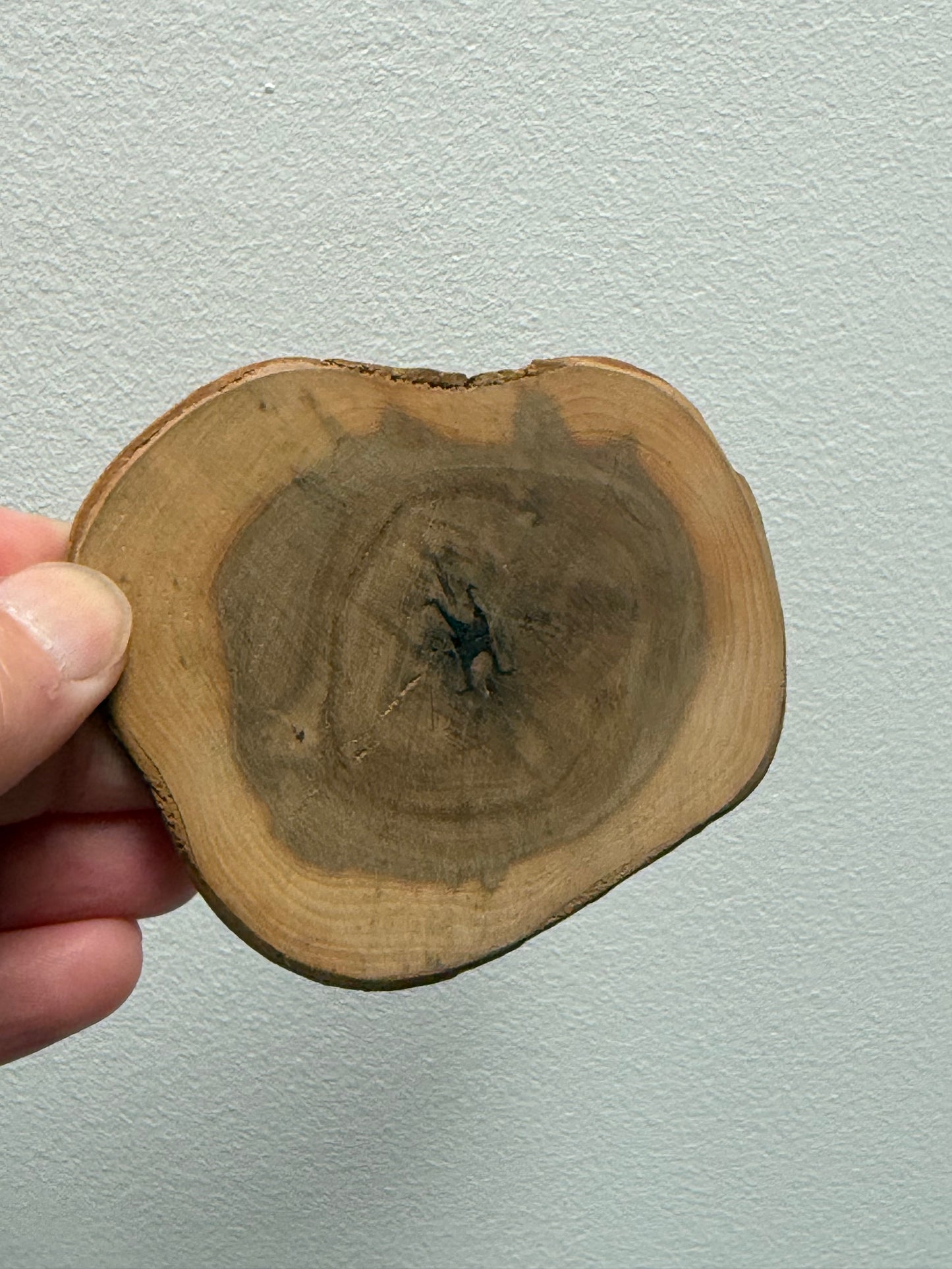 Vintage wooden coasters.