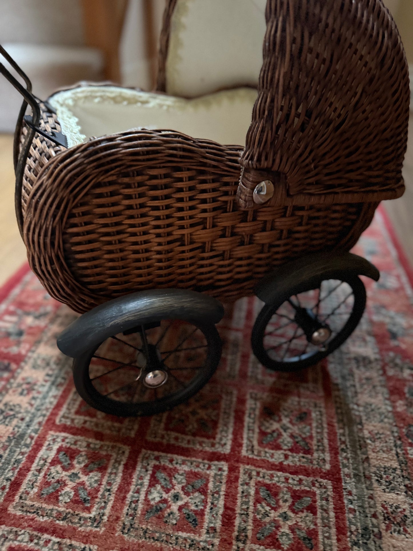 Vintage doll pram.