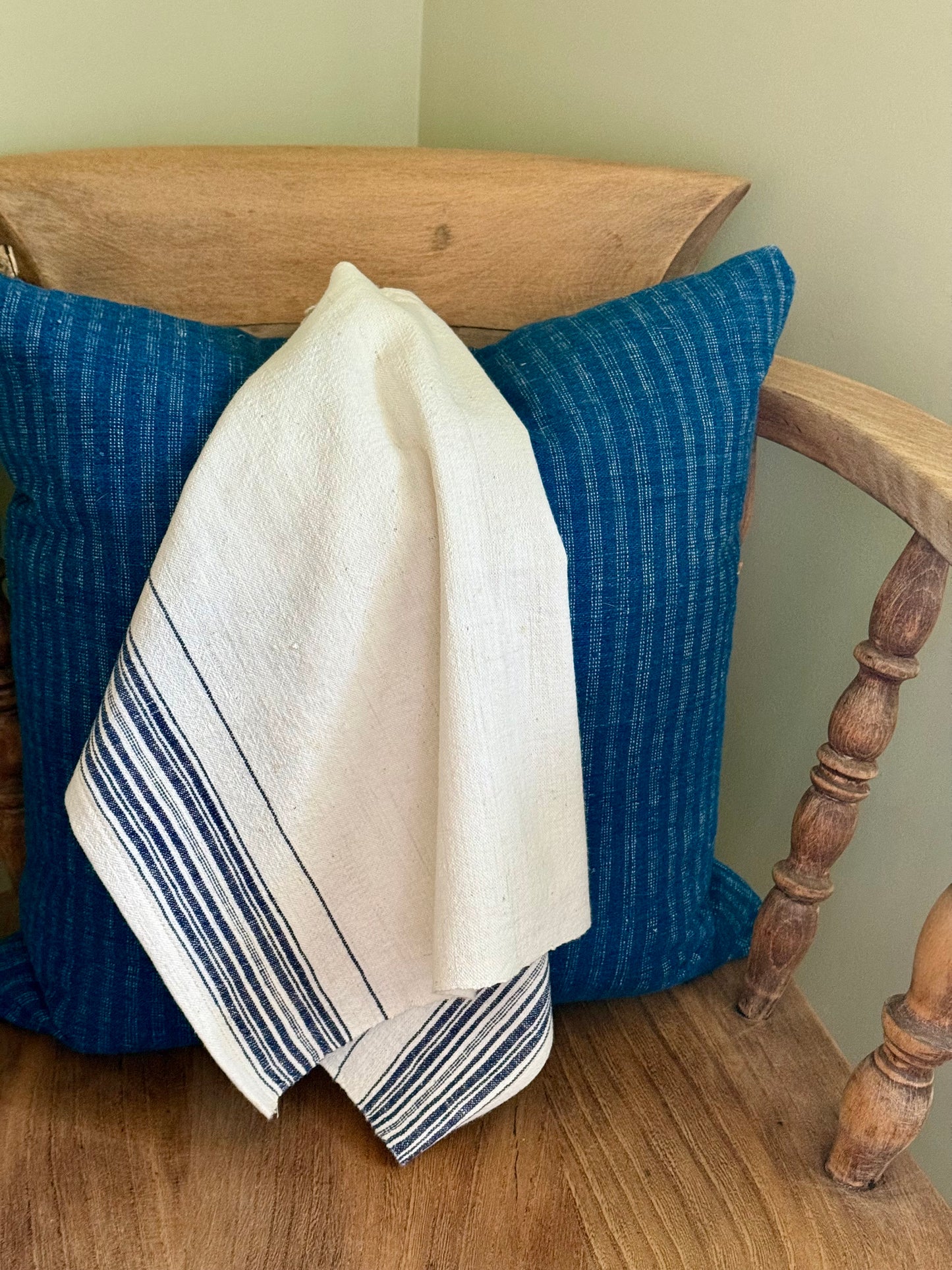Old European homespun kitchen/ utility cloth
