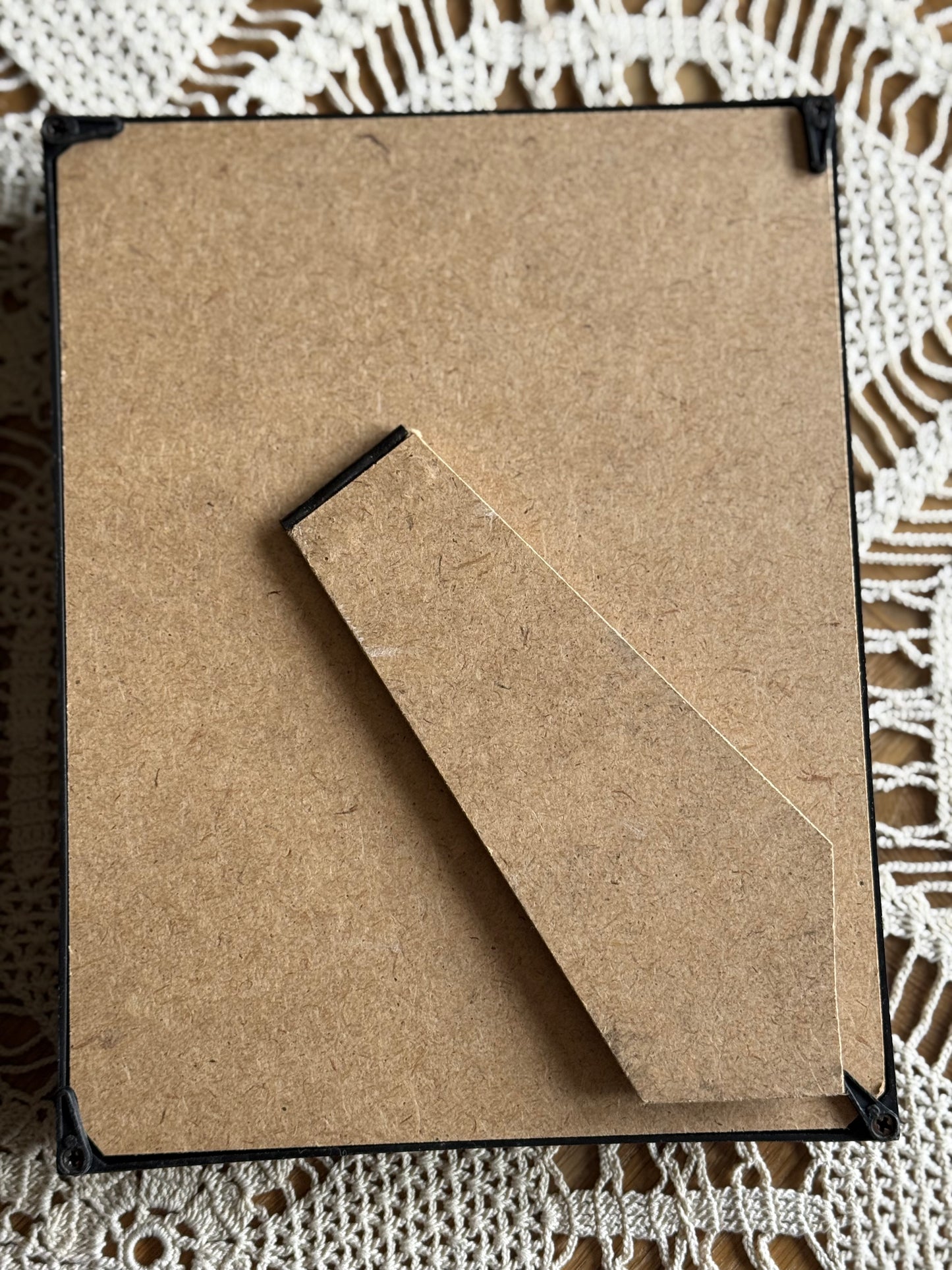 Vintage Style Black Ornate Photo Frames – Set of 2