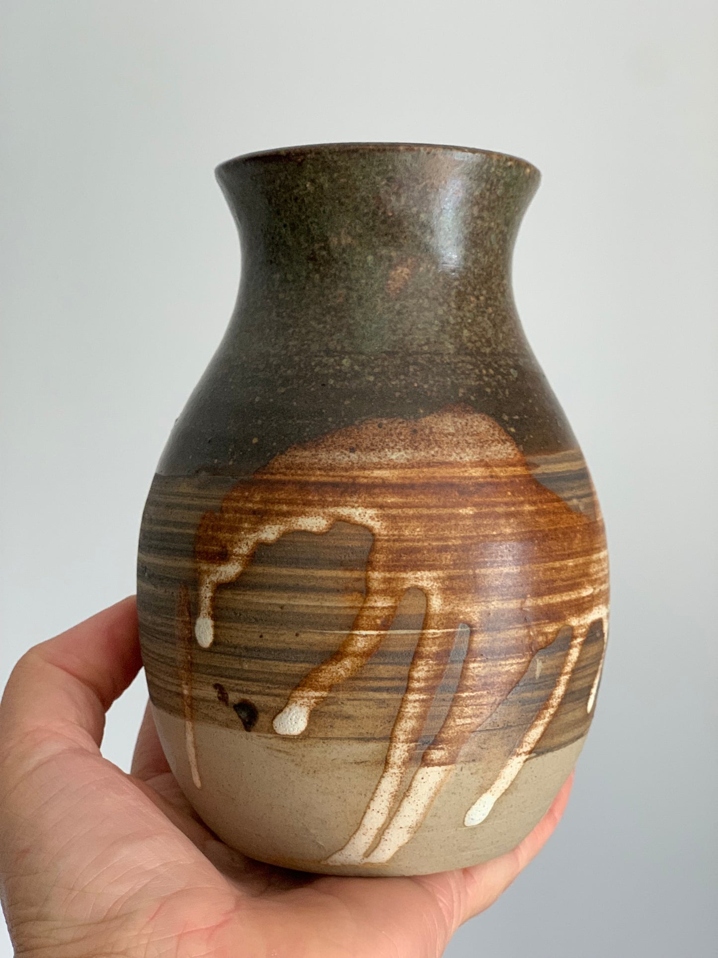 Vintage, studio pottery vase.