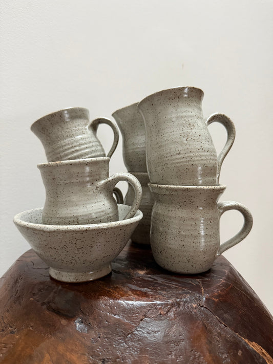 Vintage handmade pottery.