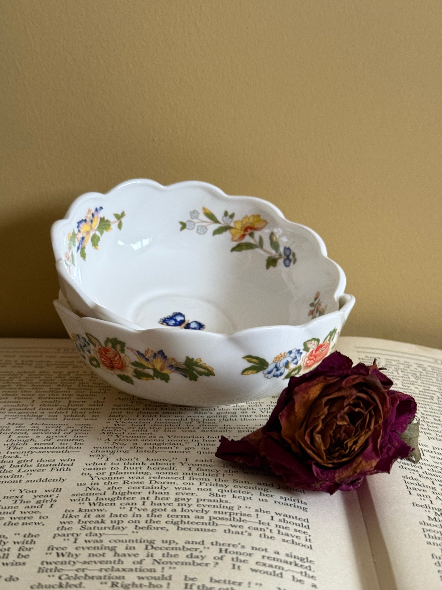 Aynsley fine bone china bowls.