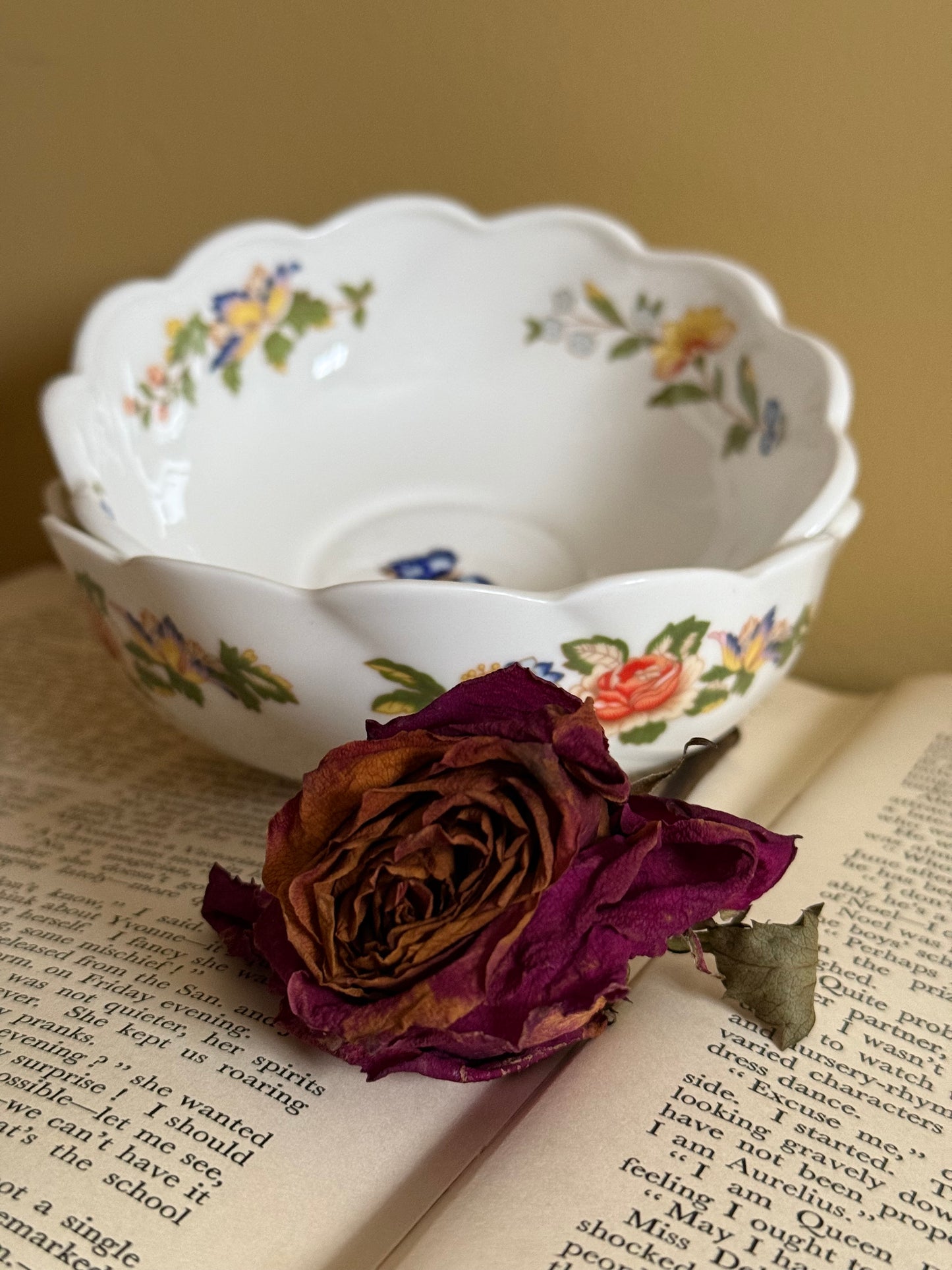 Aynsley fine bone china bowls.