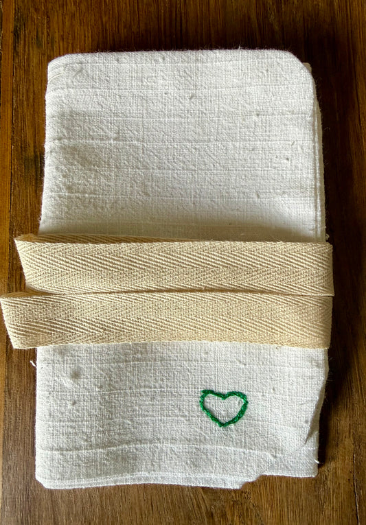 The Castor Oil Wrap – Vintage Handwoven Cotton