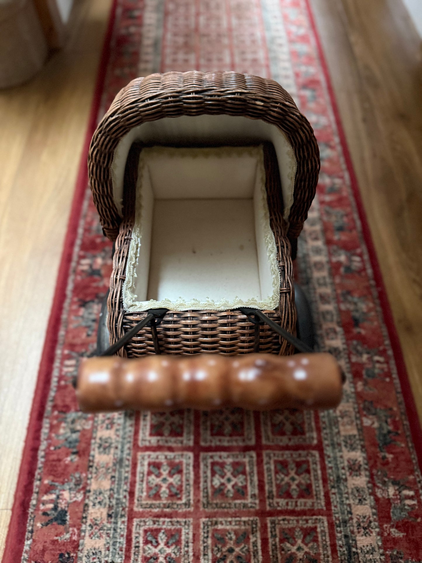 Vintage doll pram.
