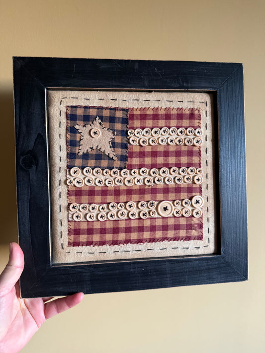 Vintage, American wall art.