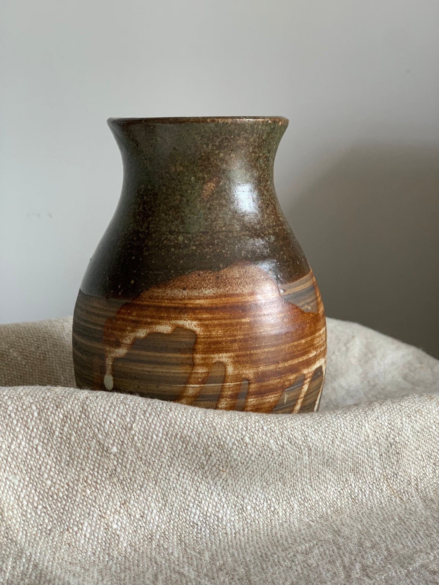 Vintage, studio pottery vase.