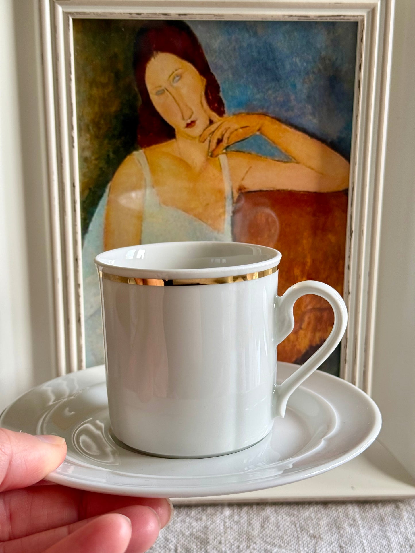 Scherzer cafe crème espresso set.