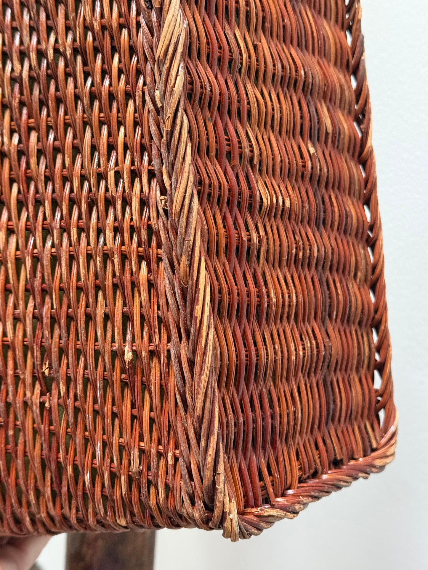 Vintage picnic basket