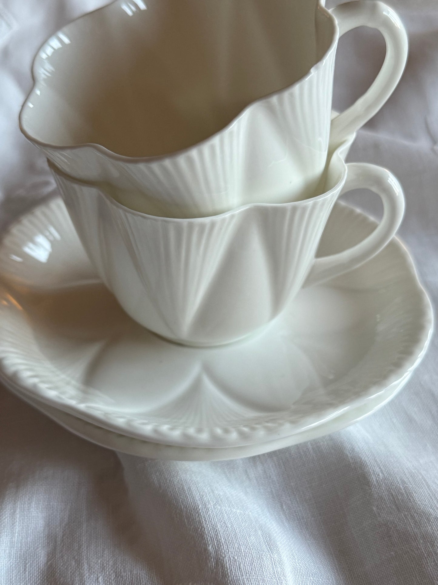 Vintage Shelley cup as and saucers.