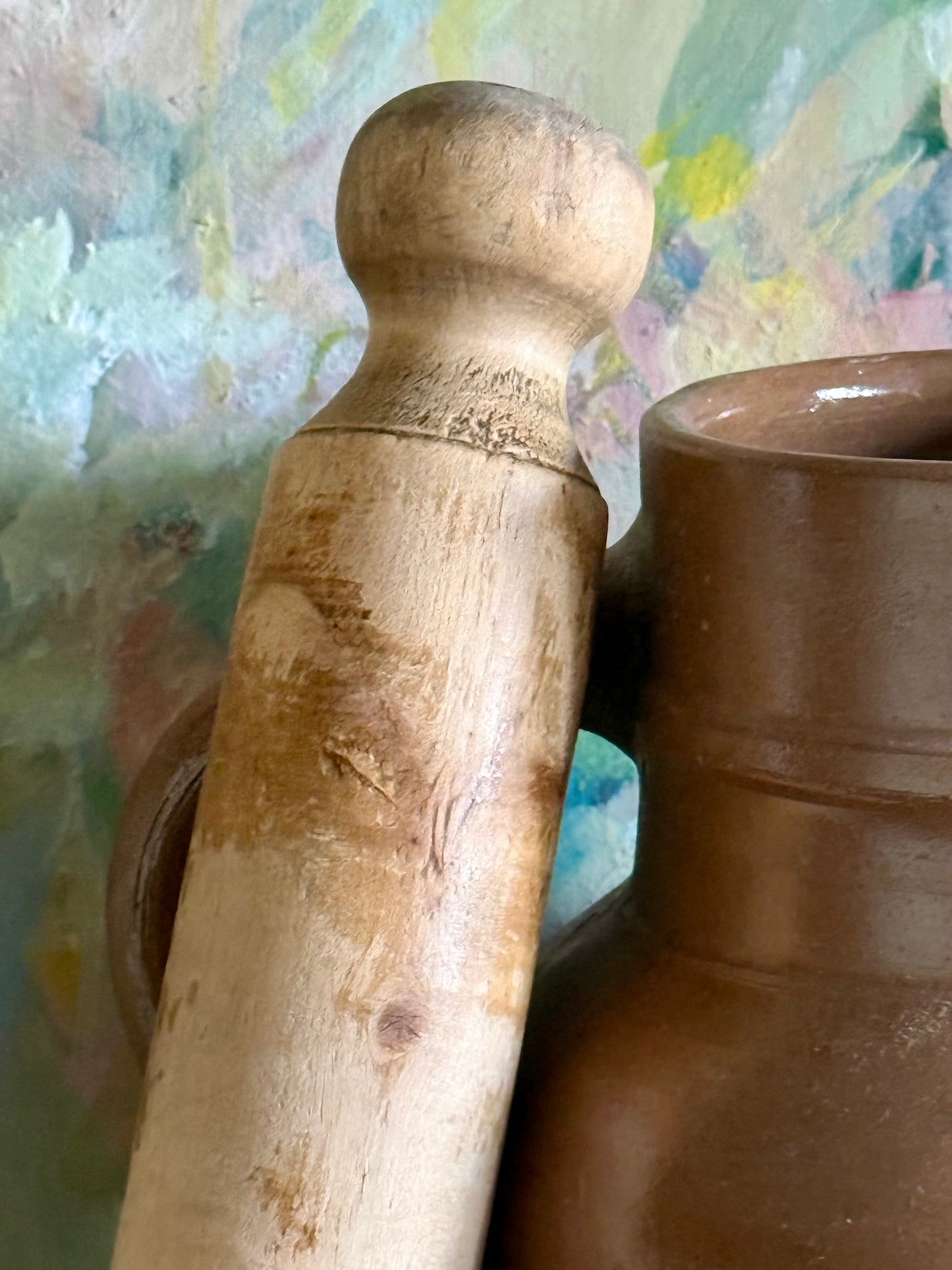 Vintage Wooden Rolling Pin.