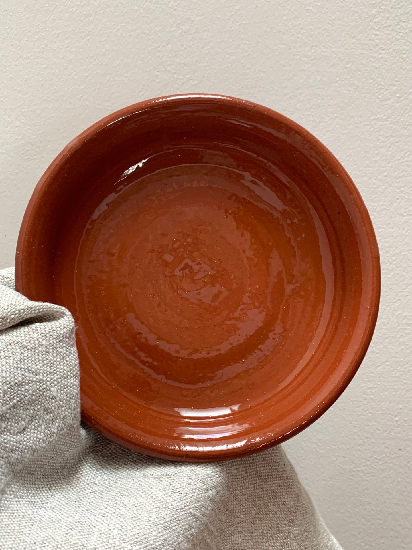 Hand thrown, ceramic dishes.