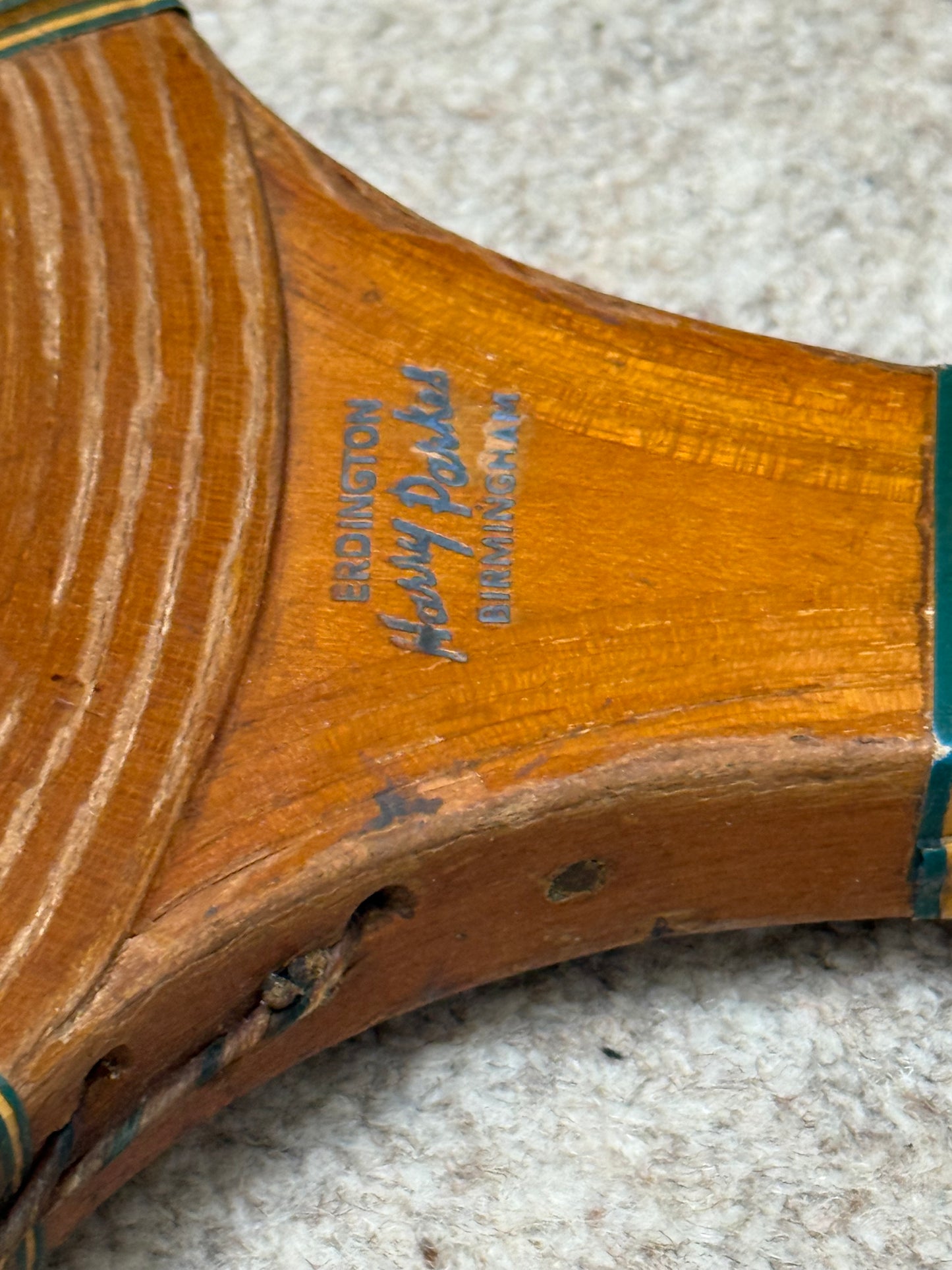 Vintage wooden tennis racket 1940’s - 1960’s