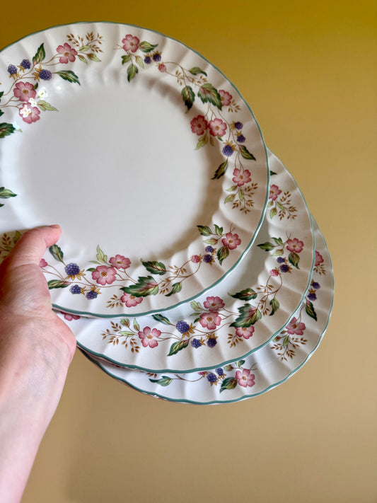 Vintage BHS large dinner plates