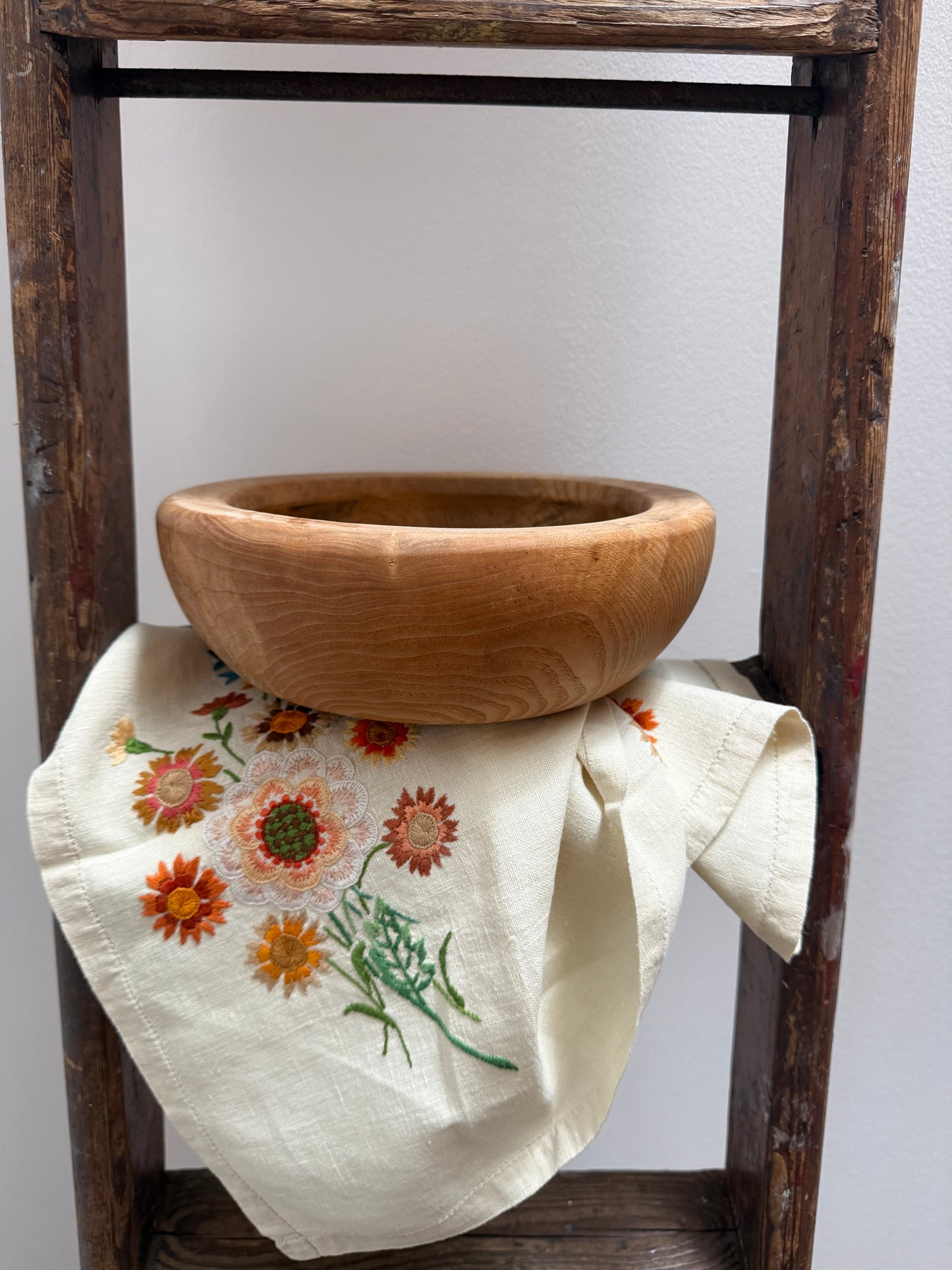 Vintage handmade bowl.