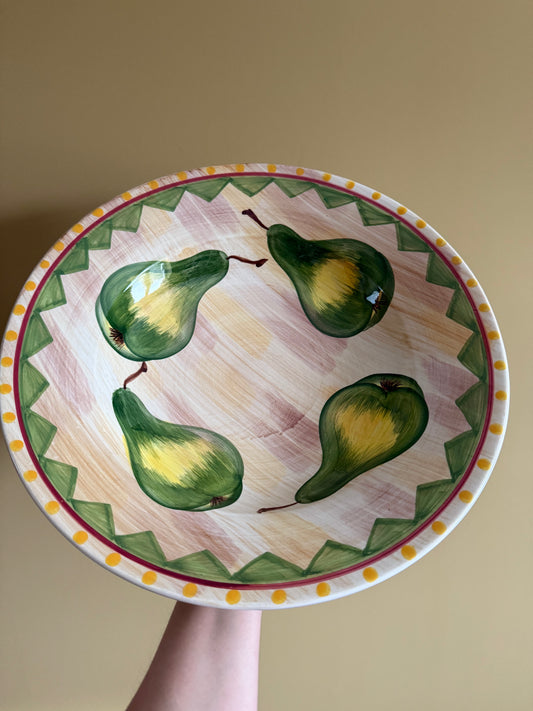 Vintage Italian centrepiece bowl.
