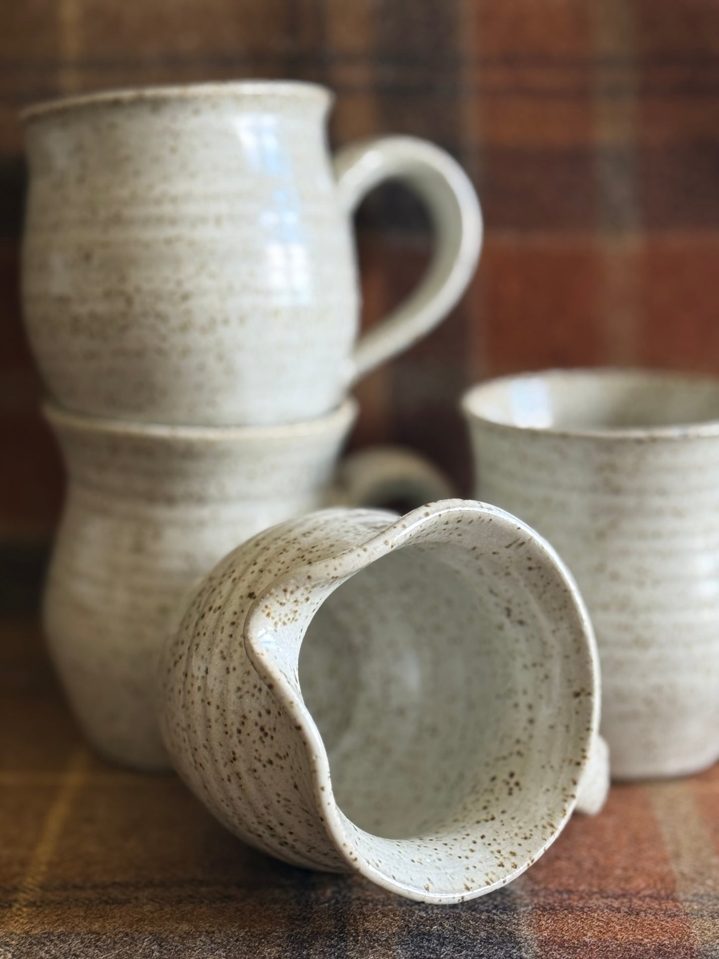 Vintage handmade stoneware set.