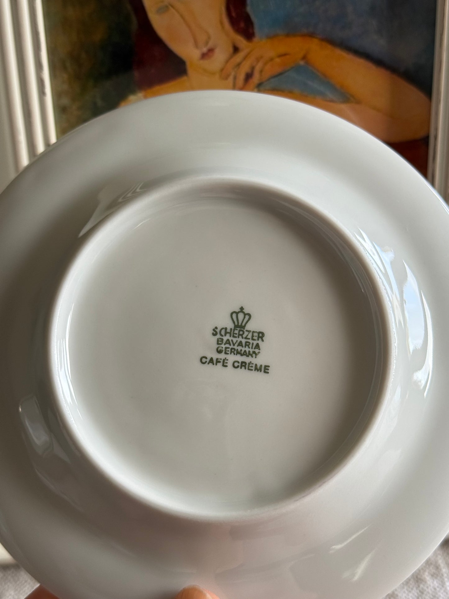 Scherzer cafe crème espresso set.