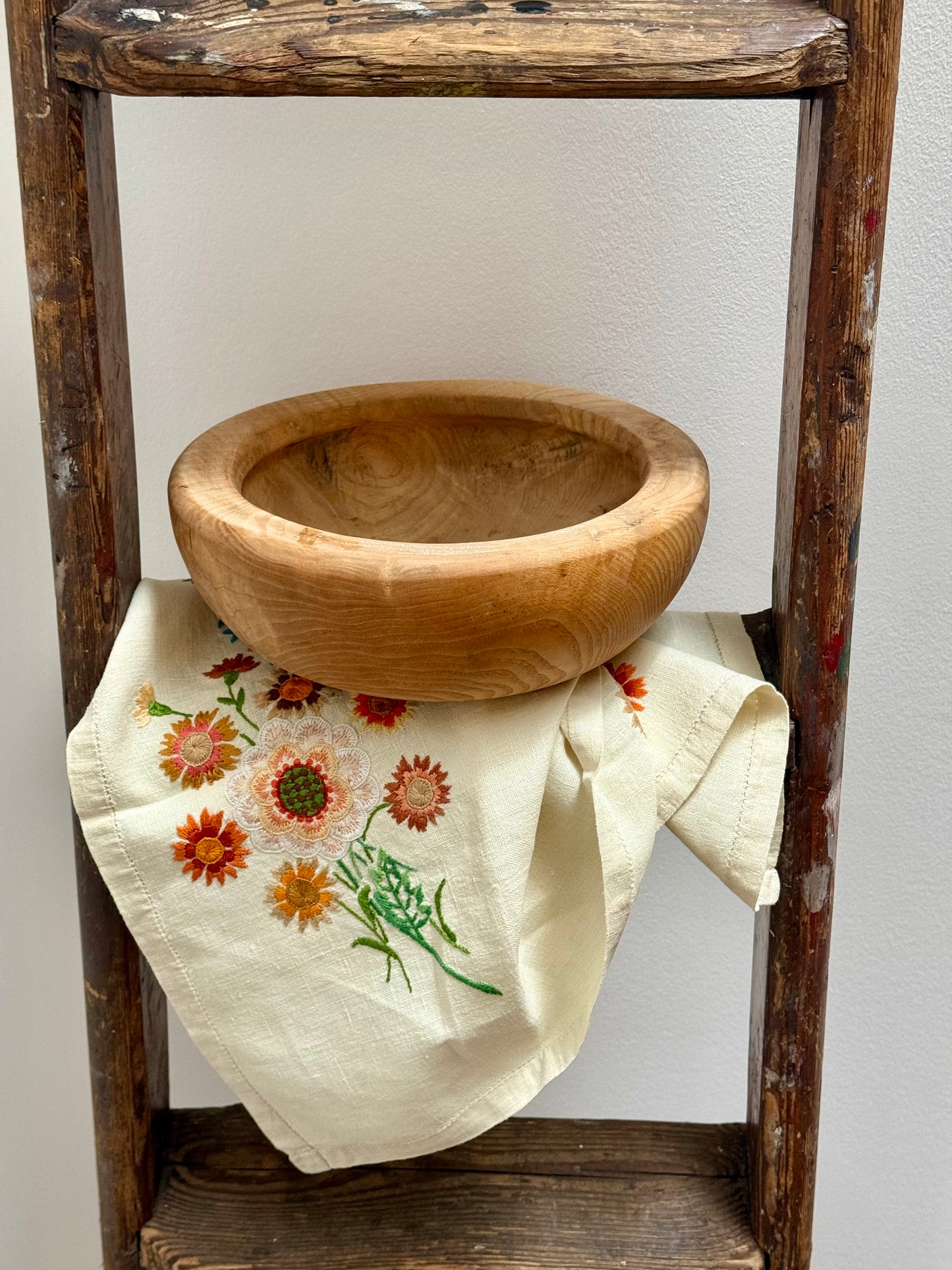 Vintage handmade bowl.