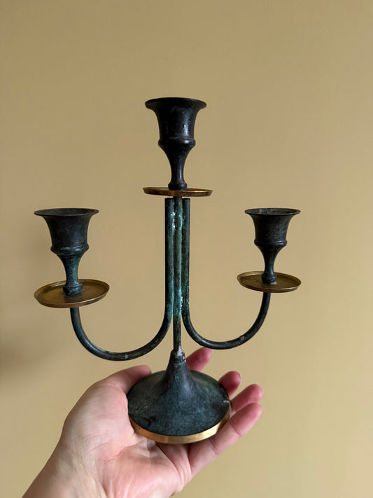 Vintage, candlestick holder.
