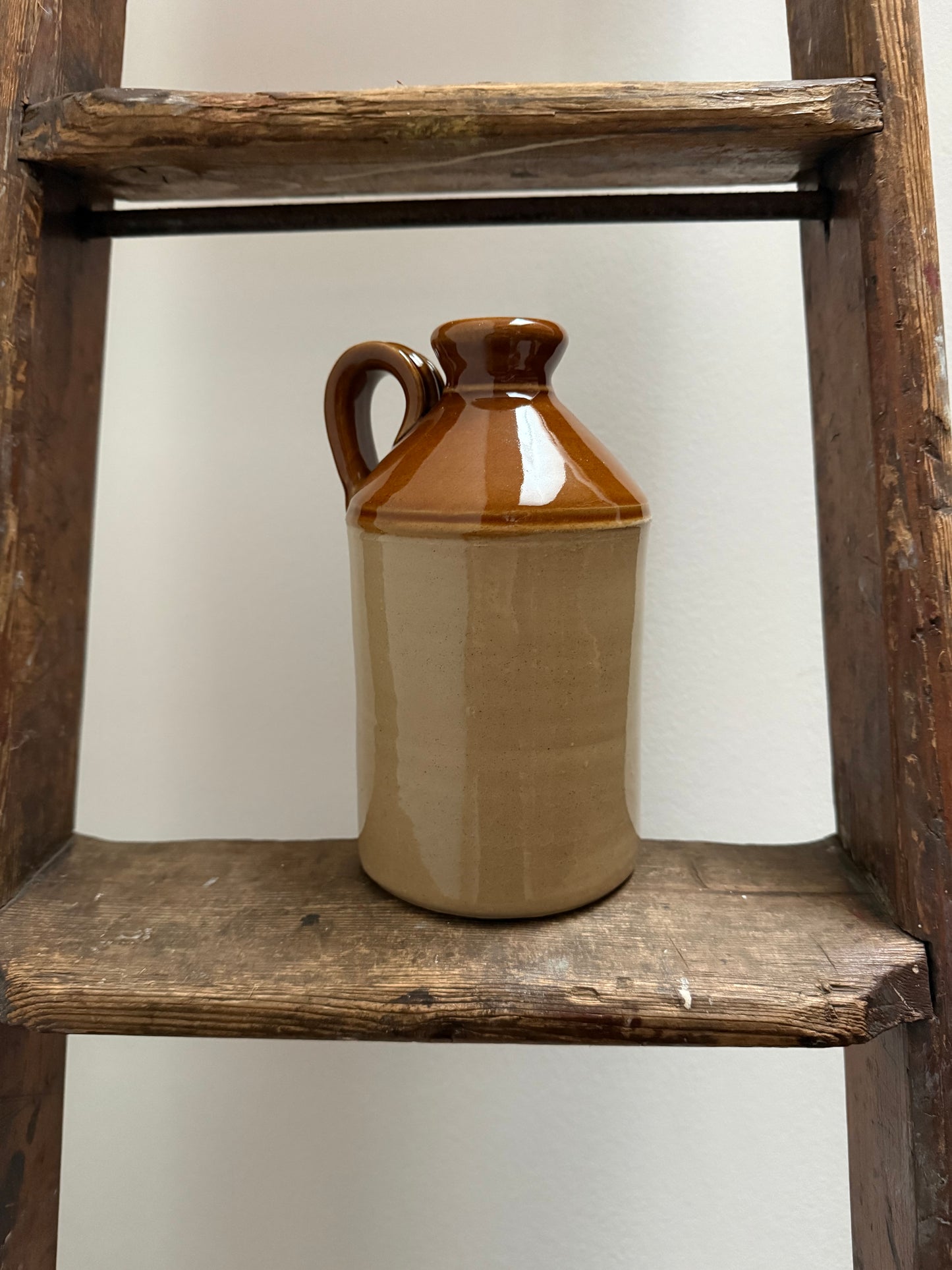 Vintage stoneware bottle.