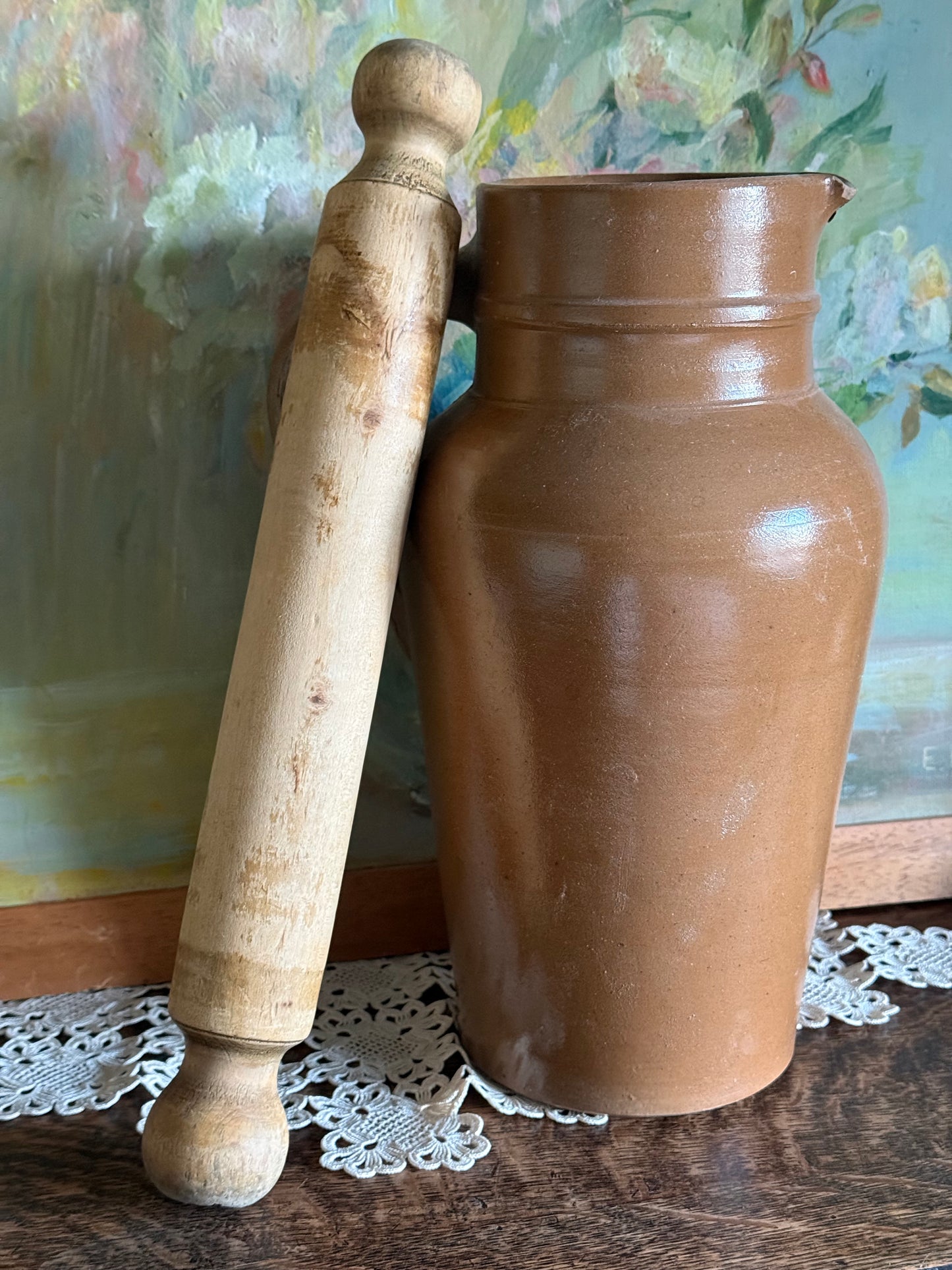 Vintage Wooden Rolling Pin.