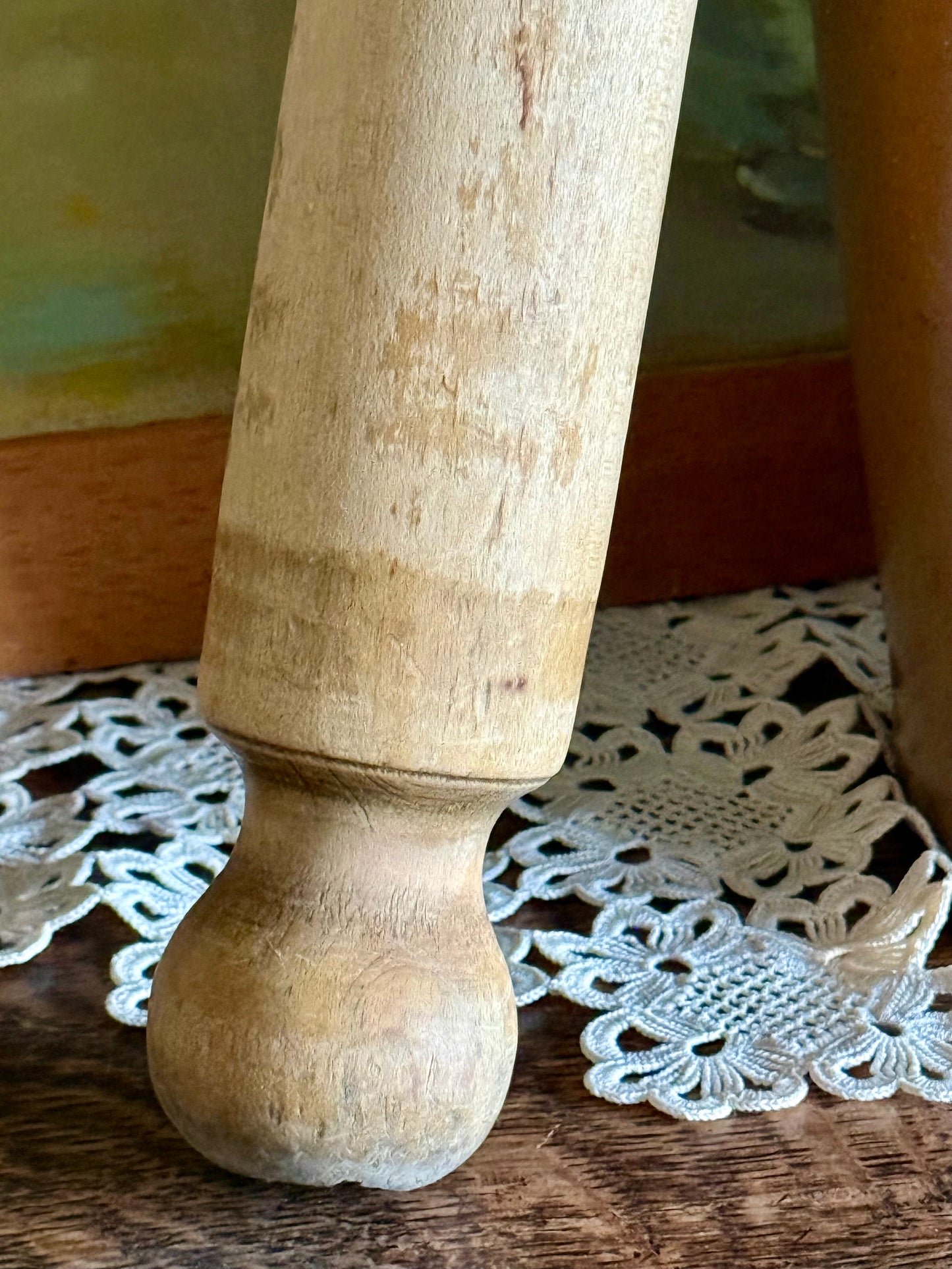 Vintage Wooden Rolling Pin.