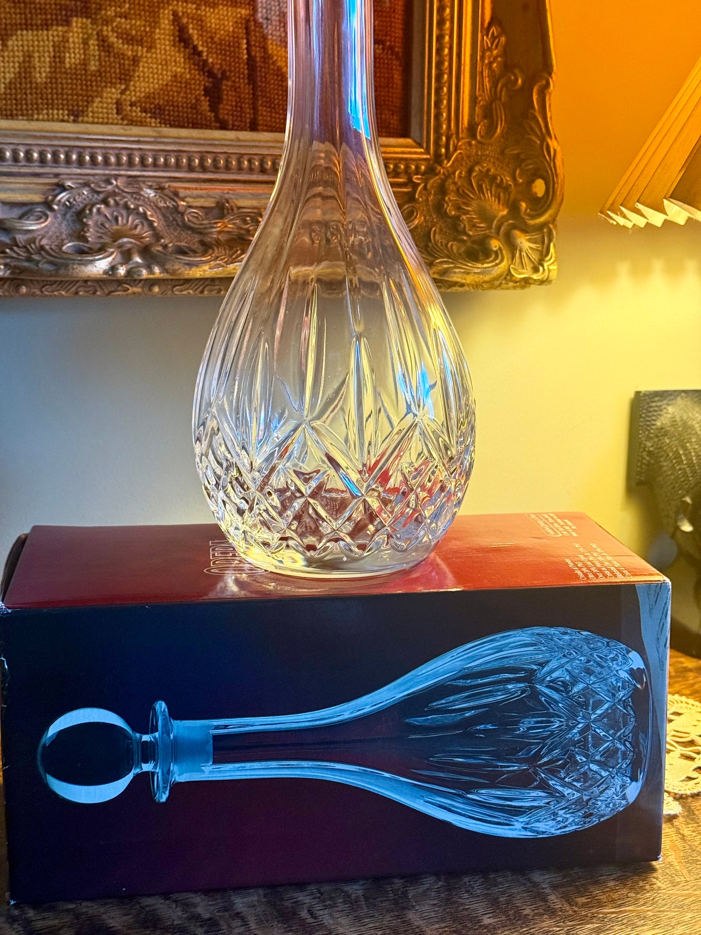 Vintage Opera crystal Decanter.