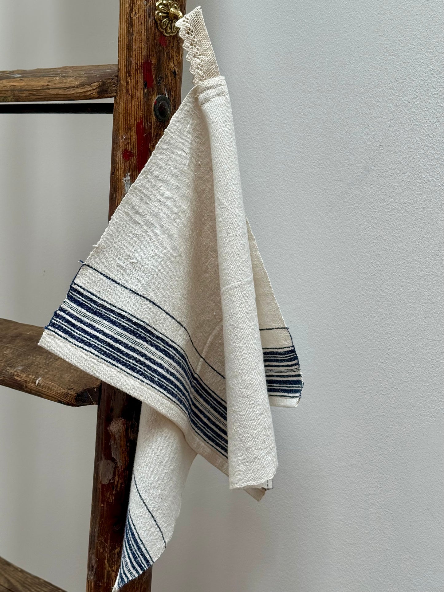 Old European homespun kitchen/ utility cloth